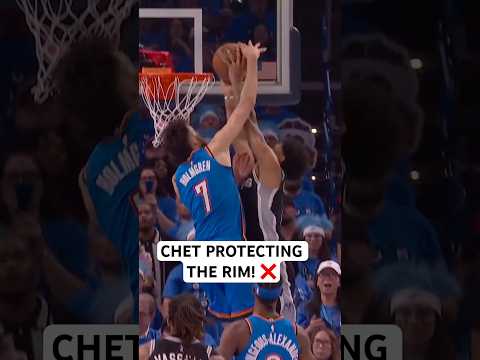 Chet Holmgren not giving up anything easy in Game 7