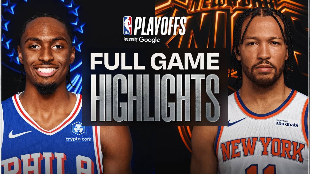 #7 76ERS at #3 KNICKS | FULL GAME 2 HIGHLIGHTS | May 6, 2026