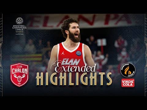 Elan Chalon v Promitheas Patras BC Vikos Cola | Full Game Highlights | #BasketballCL 2025-26