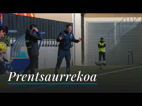 POSPARTIDO | Ansotegi: “Necesitábamos estos tres puntos” | Andorra FC 1-2 Sanse