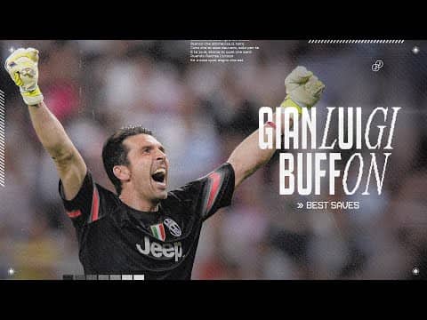 Gianluigi Buffon - TOP 10 SAVES of his career | The best GOALKEEPER of ALL-TIME? ⚪⚫