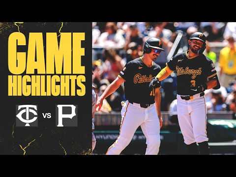 Ashcraft Dominates, Pirates Sweep Twins at PNC | Twins at Pirates Highlights (5/31/26)
