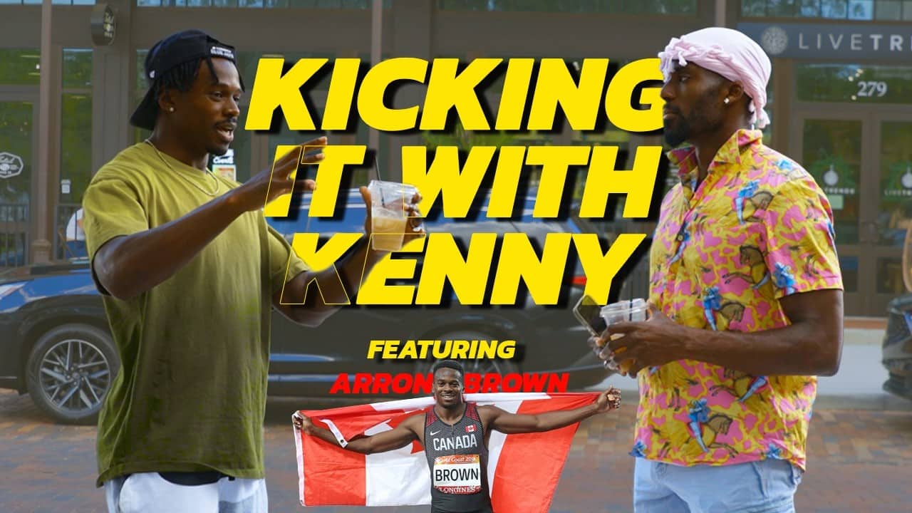 Olympic Gold Mentality 🥇 ft. Aaron Brown | Kicking It with Kenny