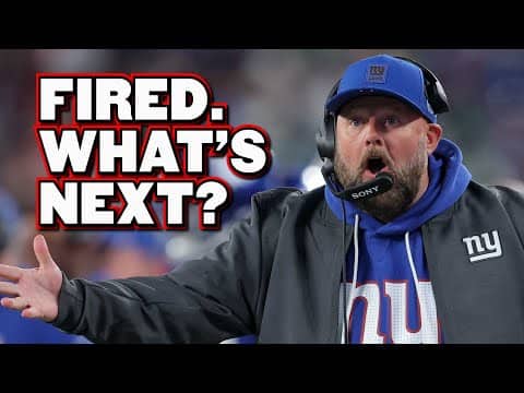 What Brian Daboll's Firing Really Means for the Giants?