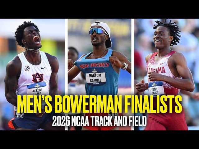The Bowerman finalists' highlights: 2026 NCAA men's track and field