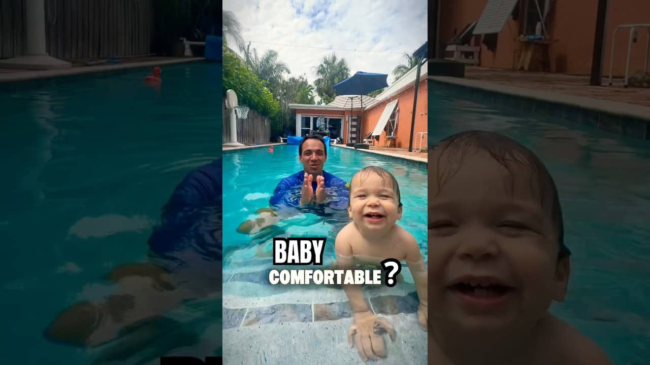 IS YOUR BABY COMFORTABLE IN WATER?