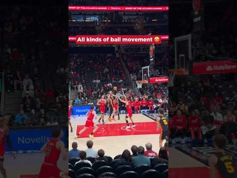 And Vit cashes it in 💸 #nba #hawks #vitkrejci #basketball