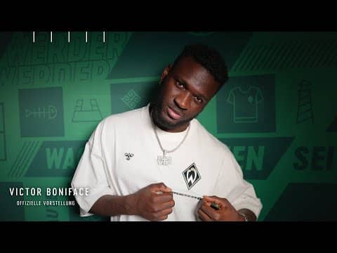 VICTOR BONIFACE - Offizielle Vorstelllung I SV Werder Bremen