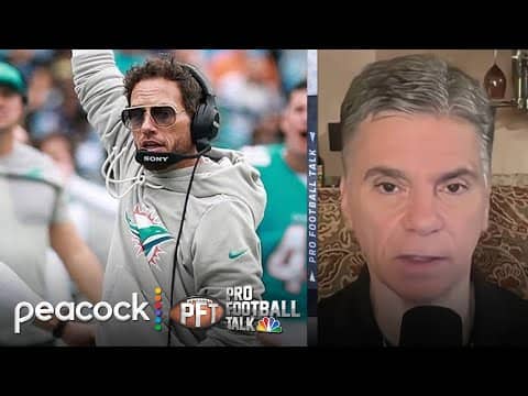 Mike McDaniel firmly on hot seat after Dolphins lose to Panthers | Pro Football Talk | NFL on NBC