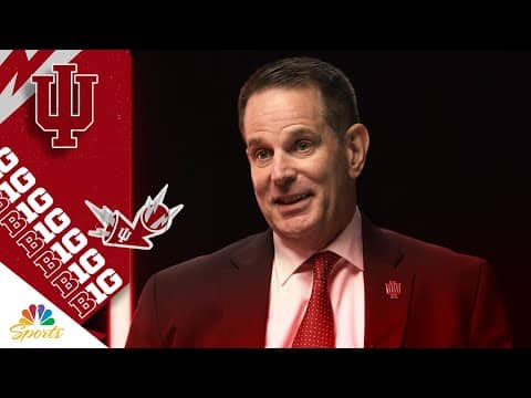 Curt Cignetti on why Indiana must 'eliminate the noise' after historic 2024 | Big Ten on NBC Sports