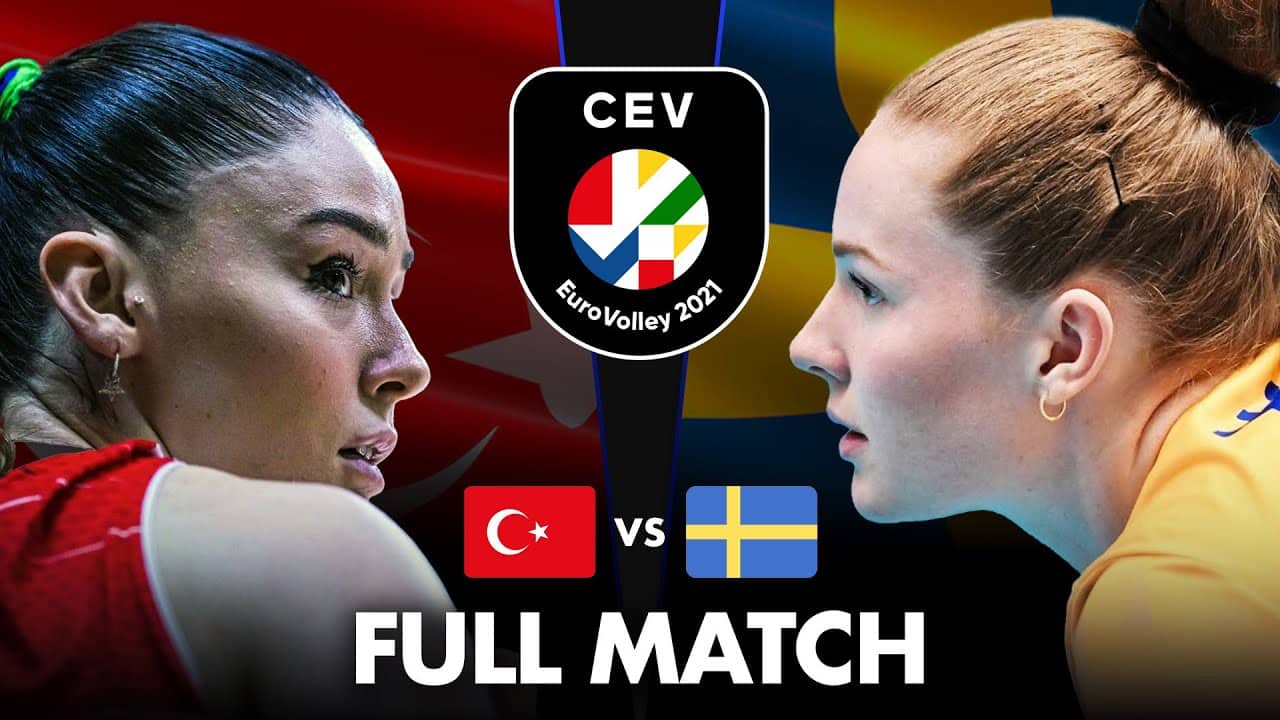 Türkiye 🇹🇷 vs Sweden 🇸🇪 | Full Match | CEV EuroVolley 2021