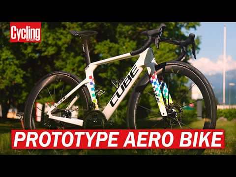 SPOTTED! New Unreleased Cube Litening Aero Bike Prototype at Tour Auvergne-Rhône-Alpes