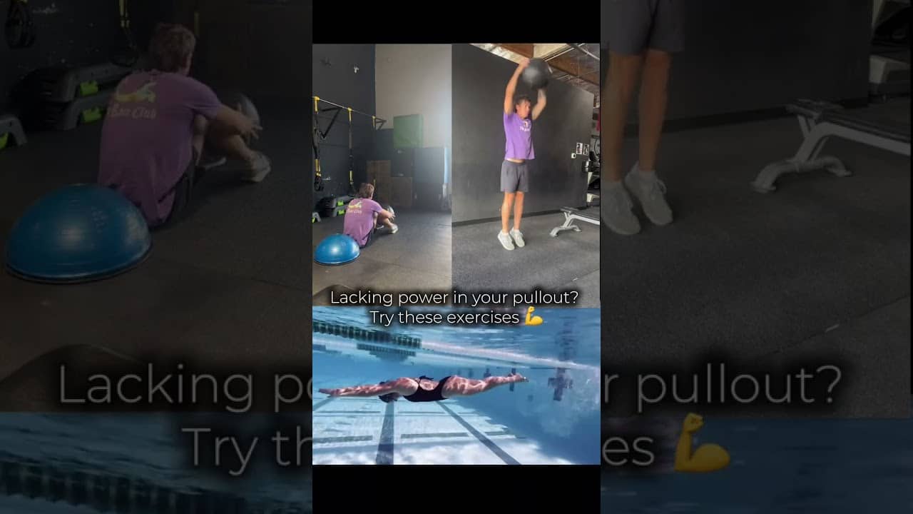 Breaststroke Pullout Dryland #theraceclub