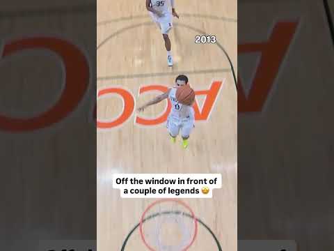 Lebron and Wade were loving this 🫡 #miamihurricanes #accbasketball #collegebasketball