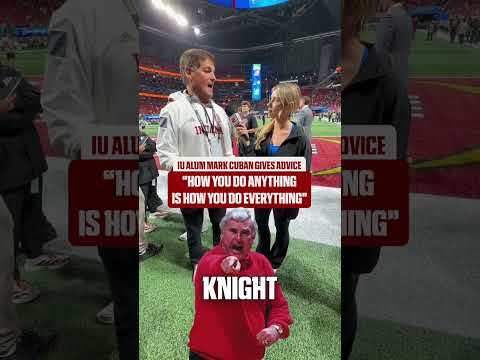 Mark Cuban 🤝 Bobby Knight