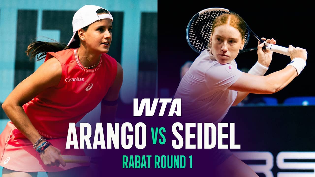 Emiliana Arango vs. Ella Seidel | 2026 Rabat Round 1 | WTA Match Highlights