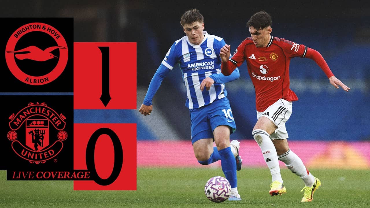 Brighton U21s v Man Utd U21s | FULL MATCH COVERAGE