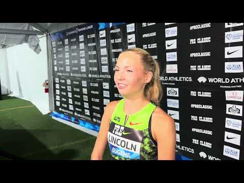 Future Oregon Duck Ellery Lincoln After Running HS No. 4 1500m All-Time At Prefontaine Classic