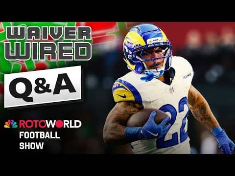 NFL Fantasy Football Q&A w/ RotoPat, Kyle Dvorchak (12/8/25) | Rotoworld Football Show | NBC Sports