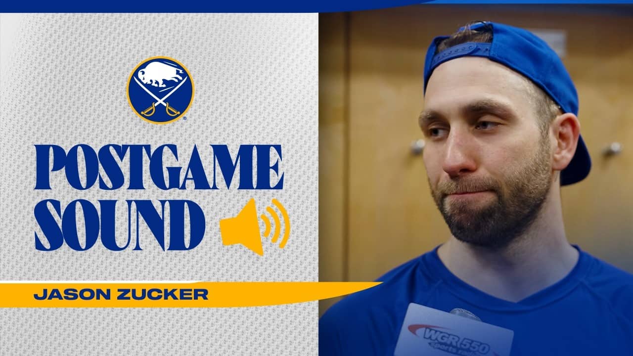 "The Fans Have Been Incredible" | Jason Zucker On Upcoming Home Playoff Games | Buffalo Sabres
