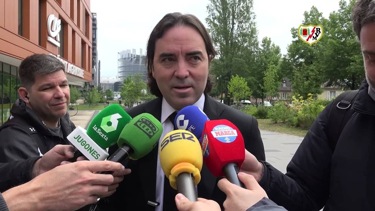 Raúl Martín Presa en la previa de Estrasburgo