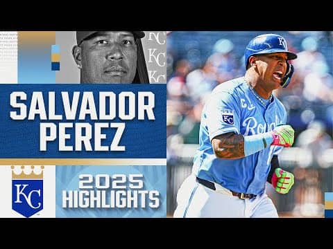 Salvador Perez hit his 300th home run with the Royals in 2025! (Full season highlights) 👑