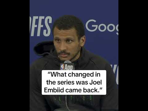Joe Mazzulla says Joel Embiid was the difference maker in the Celtics’ series against the 76ers