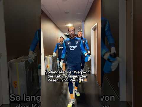 Der längste Weg 🤯😵‍💫 #Hoffenheim #FCSPTSG #StPauli #OliverBaumann