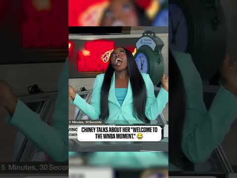 Chiney has a little bit of PTSD from Gainbridge Fieldhouse 😅