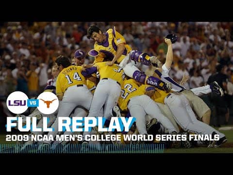 LSU vs. Texas: 2009 College World Series Finals Game 3 | FULL REPLAY