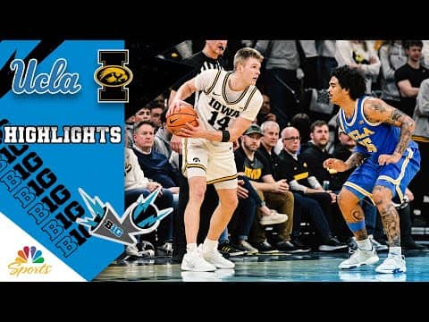 UCLA vs. No. 25 Iowa | COLLEGE BASKETBALL HIGHLIGHTS | 1/3/26 | NBC Sports