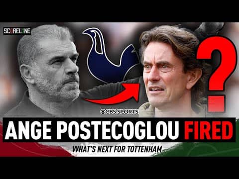 No loyalty? Ange Postecoglou SACKED After Europa League WIN | Spurs eye Thomas Frank?  👀 | Scoreline
