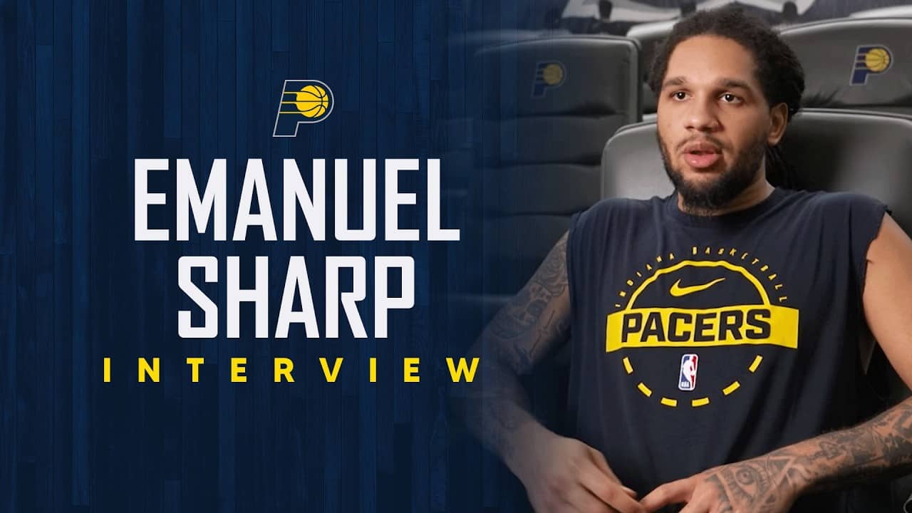 Emanuel Sharp 1-on-1 Interview | Indiana Pacers Prospect Workouts