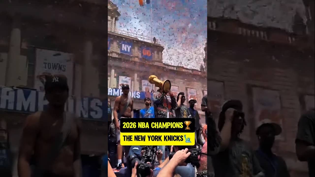 New York waited 53 years FOR THIS🏆🗽