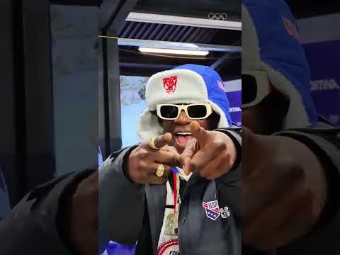 “Team USA in the building!” 🇺🇸🔥 Flavor Flav bringing the hype to #MilanoCortina2026 ❄️