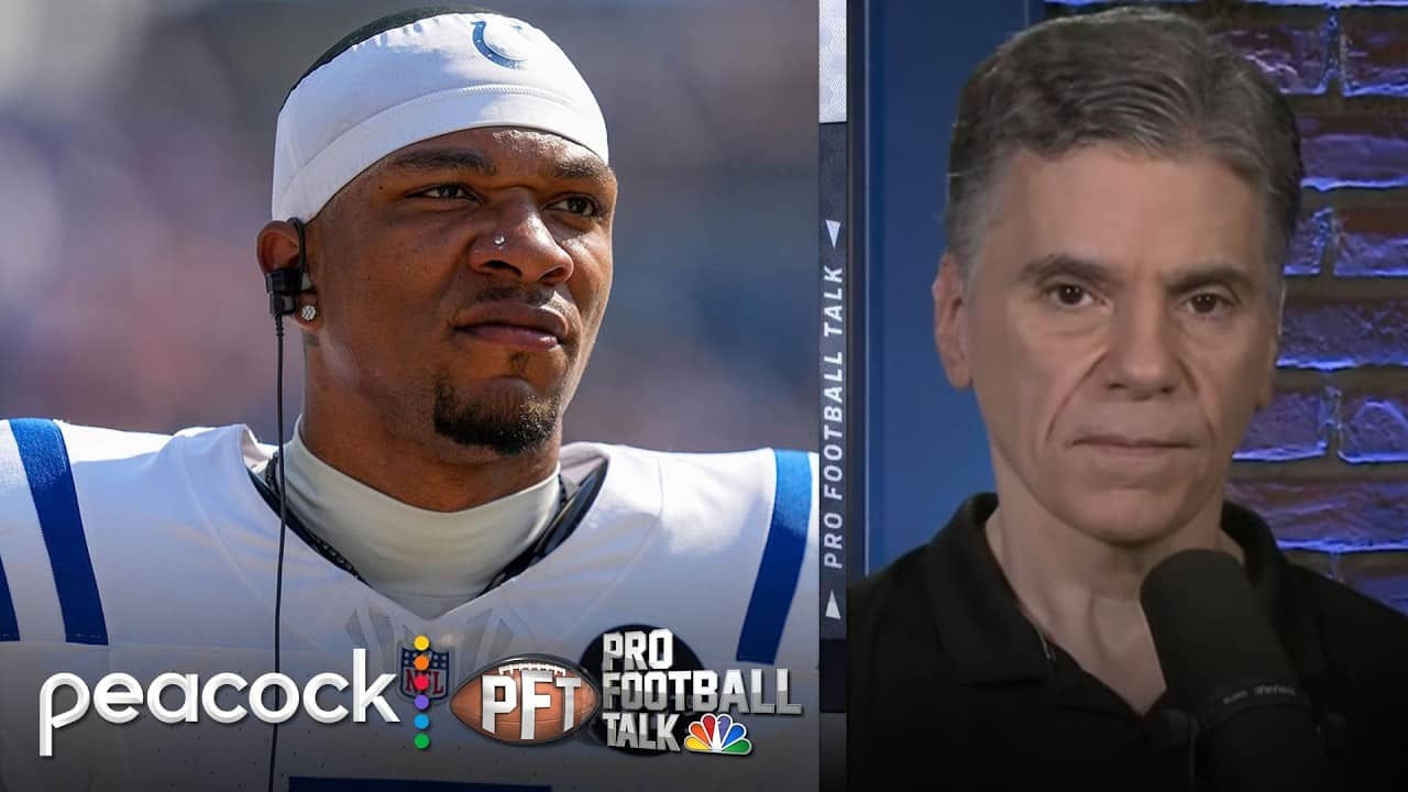 Anthony Richardson highlights risk of drafting based on 'potential' | Pro Football Talk | NFL on NBC