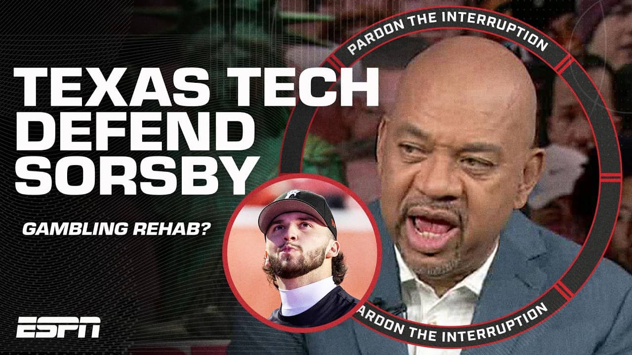Texas Tech justifies retaining Brendan Sorsby 👀 Wilbon says it's BIGGER than just Sorsby | PTI