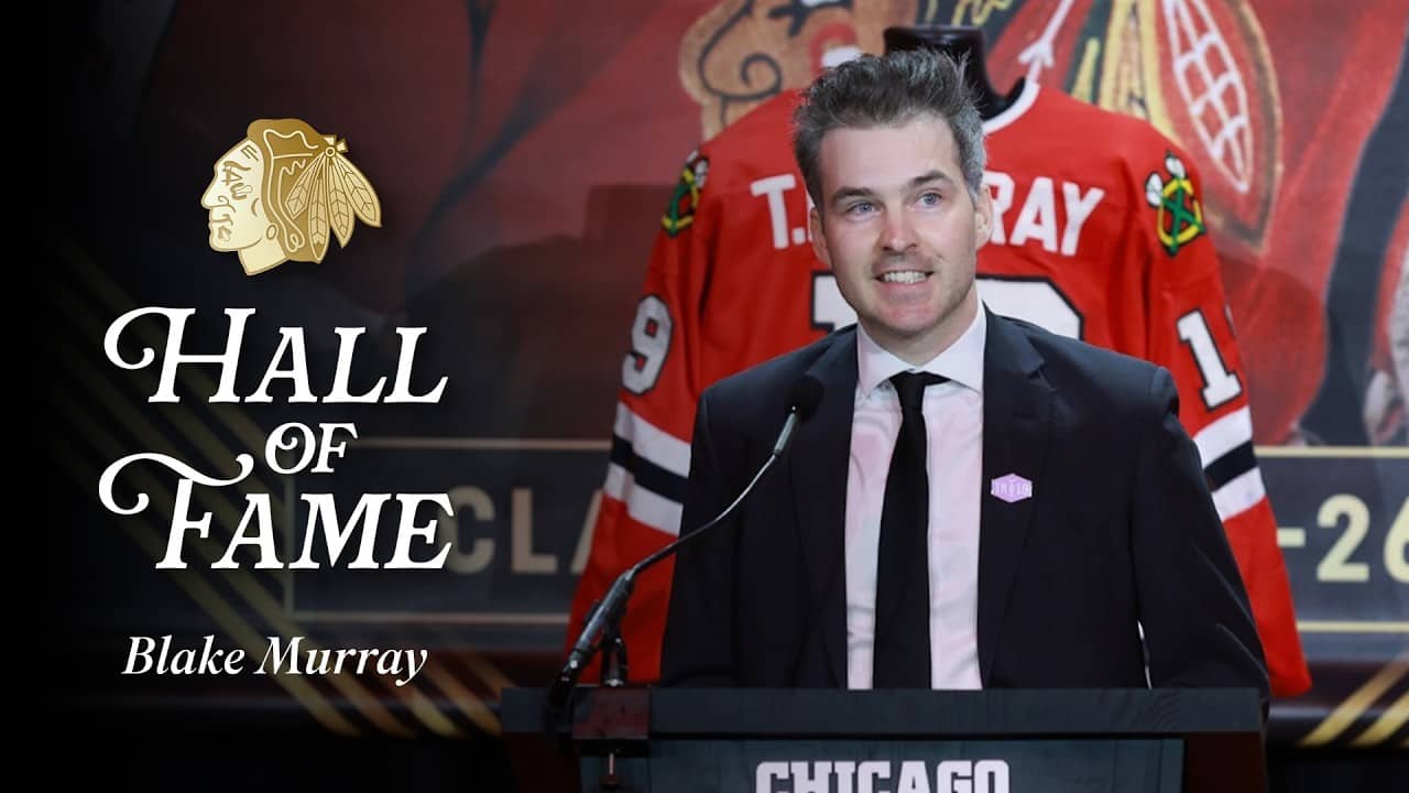TROY MURRAY'S HALL OF FAME INDUCTION | Chicago Blackhawks