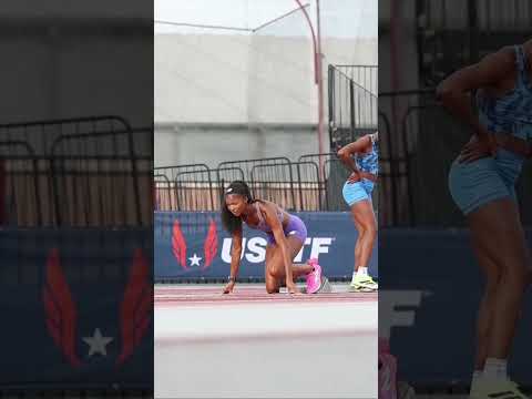 Gabby Thomas is locked in for Lone Star Grand Prix 😮‍💨✨