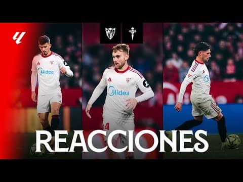 Las reacciones de los protagonistas tras caer en casa ante el Celta