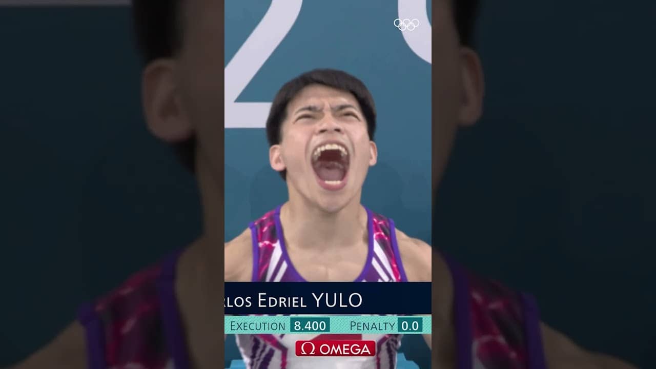 Carlos Yulo stunned the world by winning two Olympic gold medals at Paris 2024. 🥇🥇