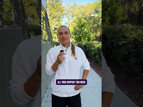 What a week in Charleston! ✨ Yuliia Starodubtseva is into her first career WTA tour final!