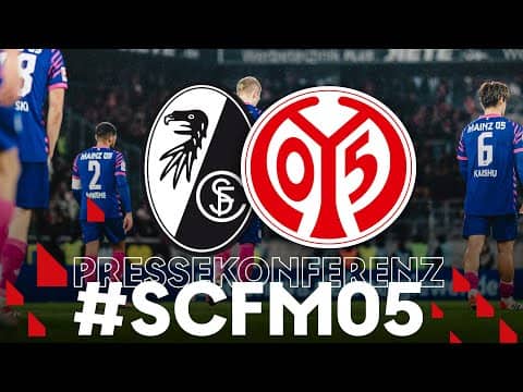 Die PK nach dem Spiel in Freiburg | #SCFM05 | #05ertv | Saison 2025/26