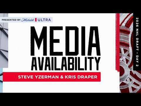 2026 NHL Draft Steve Yzerman and Kris Draper