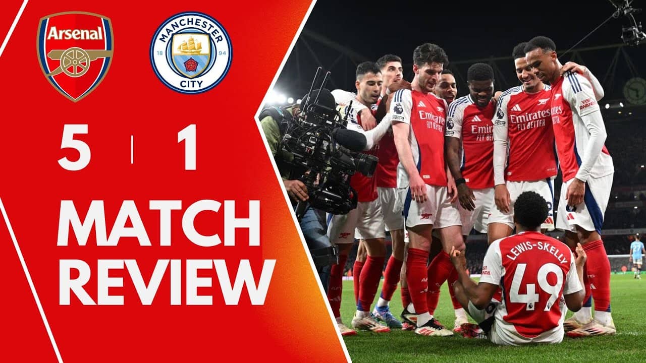 Arteta’s Tactical Masterclass! How Arsenal EXPOSED Man City in a 5-1 Demolition