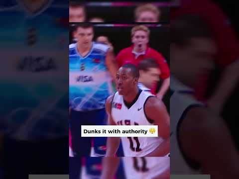 Just watch Dwight Howard on this entire play 👀  #AmeriCup