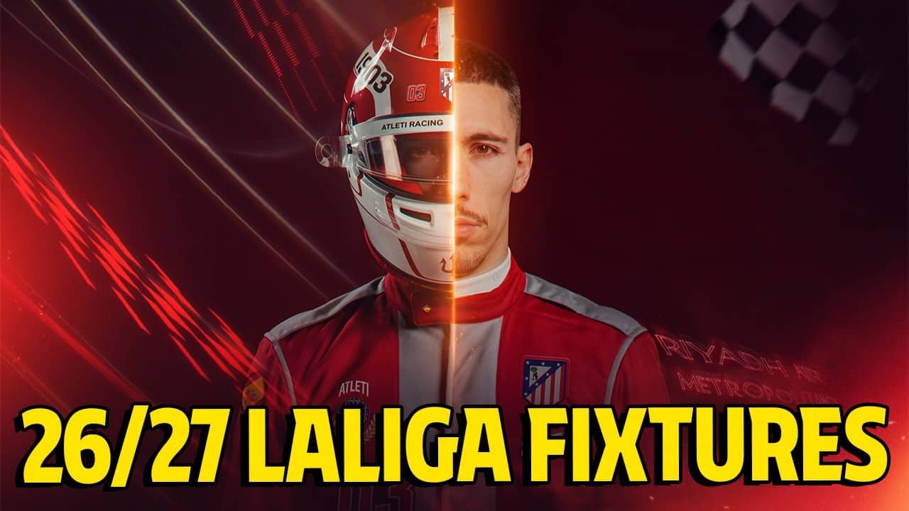 Atlético de Madrid 2026/27 LaLiga Fixtures