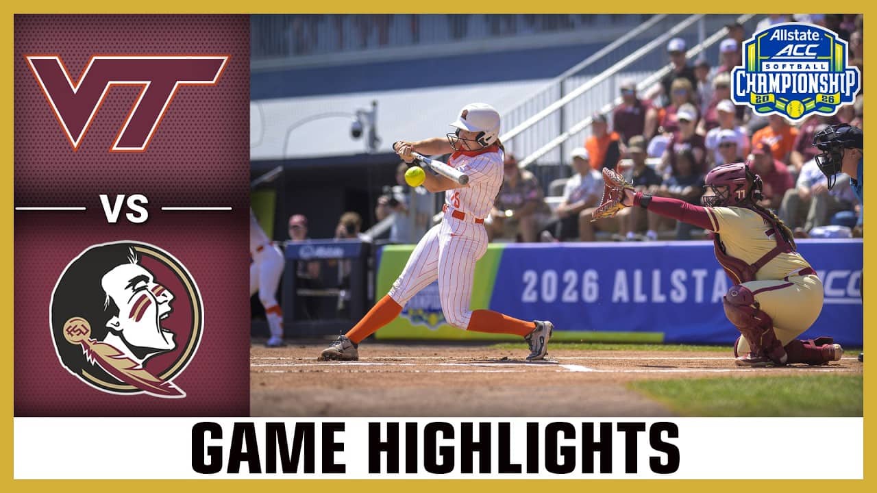 Virginia Tech vs. Florida State Game Highlights | 2026 ACC Softball Championship (Finals)