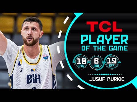 Jusuf Nurkic (18 PTS) | TCL Player Of The Game | BIH 🇧🇦 vs CYP 🇨🇾 | FIBA EuroBasket 2025