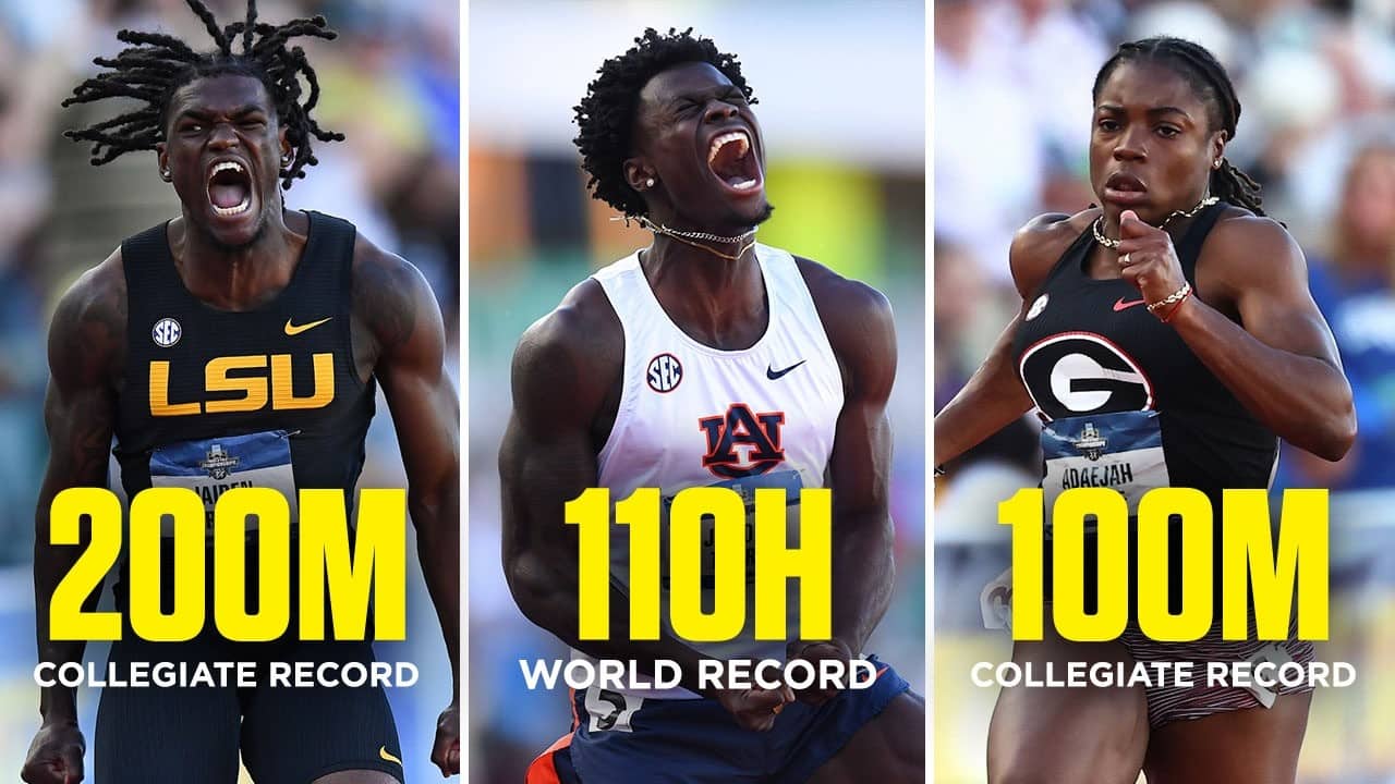 Every record-breaking race from 2026 NCAA outdoor track and field champs